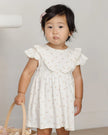 Sleeveless Ruffle V Dress | Petit Fleur | Quincy Mae
