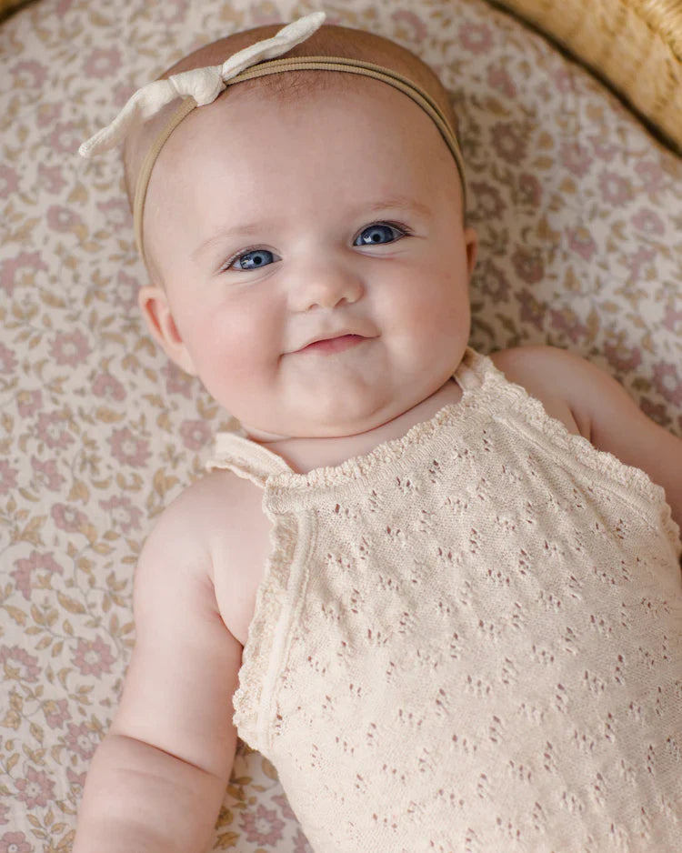 Little Knot Headband | Natural | Quincy Mae