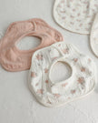 Flower Bib Pack | Garden Rose, Melon | Quincy Mae