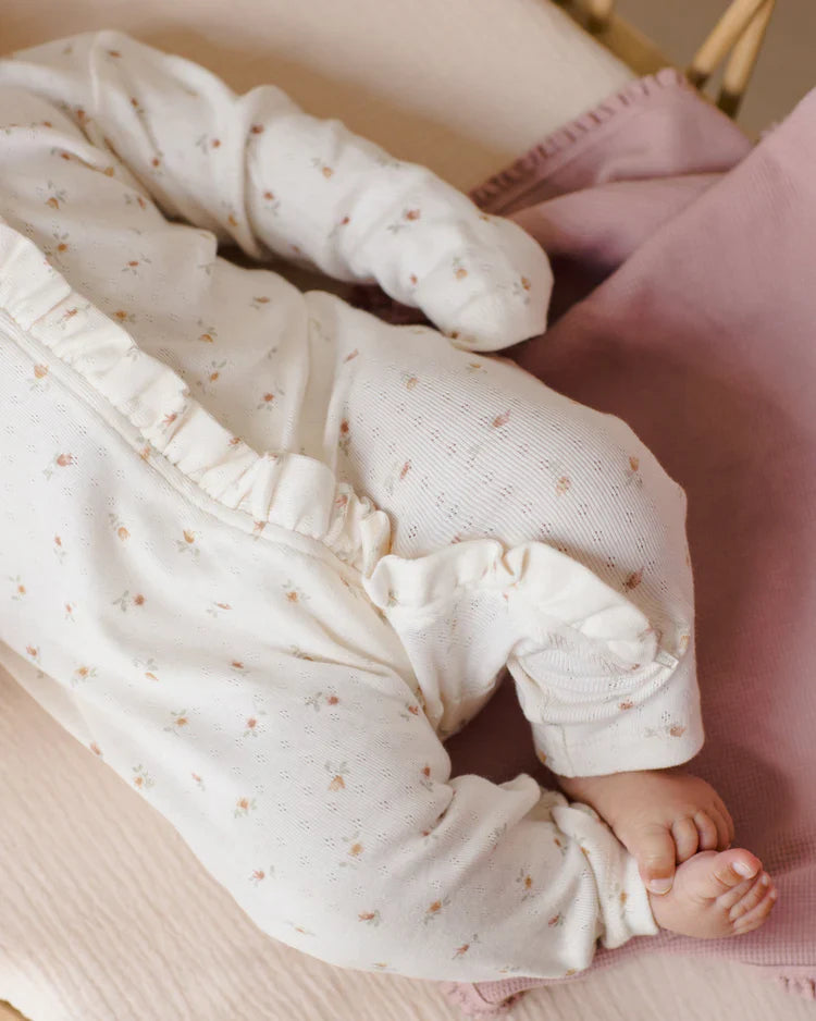 Ruffle Jumpsuit | Petit Fleur | Quincy Mae