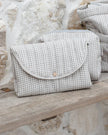 Diaper Bag + Changing Mat | Sage Gingham | Quincy Mae