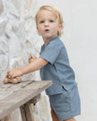 Utility Short | Lightweight Denim | Quincy Mae