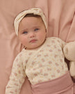 Side Snap Bodysuit | Flower Field | Quincy Mae