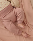 Baby Pant | Mauve | Quincy Mae