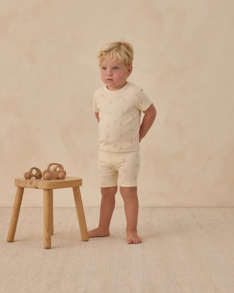 Summer Pajama Set | Bunnies | Quincy Mae