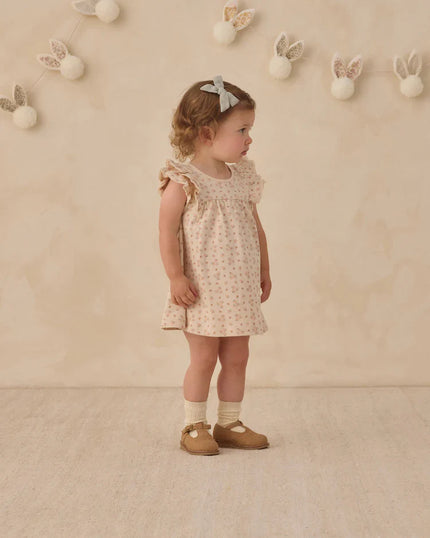 Flutter Dress | Strawberries | Quincy Mae