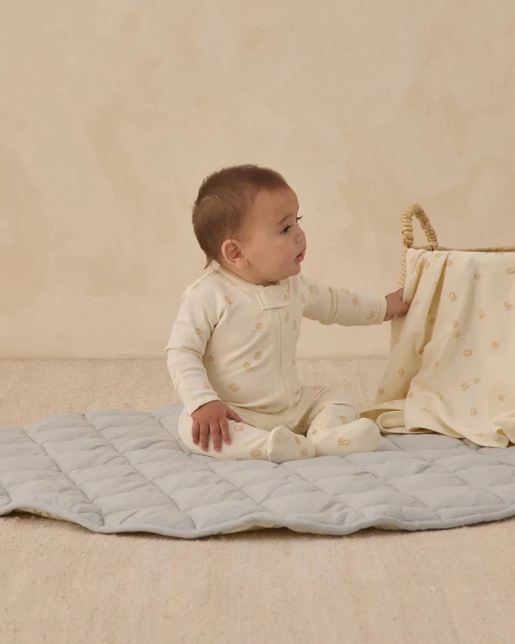 Zip Long Sleeve Sleeper Footie | Chicks | Quincy Mae