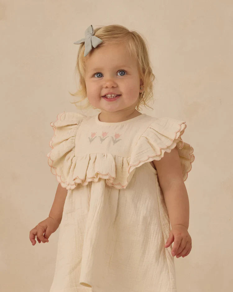 Lulu Dress | Natural | Quincy Mae