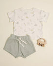 Boxy Tee | Dinosaur | Quincy Mae
