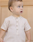 Jaxson Shirt | Vintage Stripe | Quincy Mae