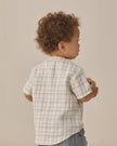 Jaxson Shirt | Blue Plaid | Quincy Mae