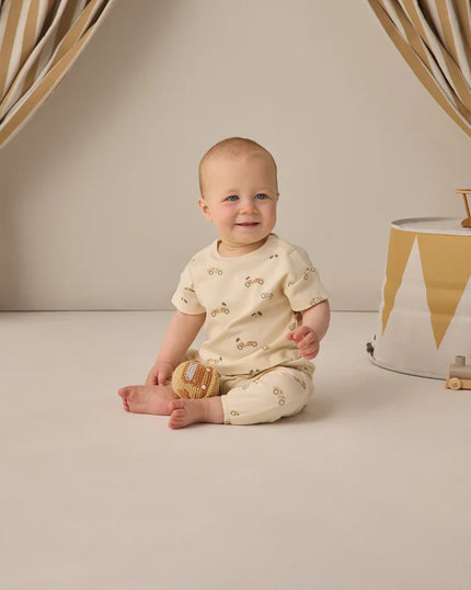 Jersey Tee + Pant Set | Race Car | Quincy Mae