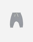 Drawstring Pant | Blue | Quincy Mae