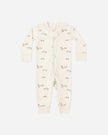 Zip Longsleeve Sleeper | Race Car | Quincy Mae