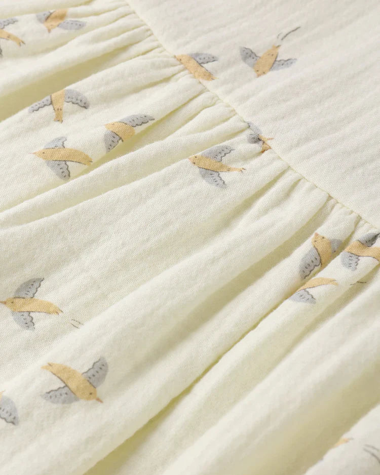 Skirted Tank Romper | Birds | Quincy Mae