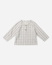 Zion Shirt | Blue Plaid | Quincy Mae