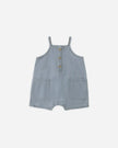 Oakley Romper | Lightweight Denim | Quincy Mae