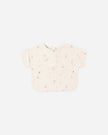 Woven Boxy Top | Space | Quincy Mae