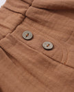 Woven Short | Poppy | Quincy Mae