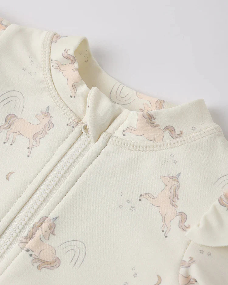 Byron Rashguard One-Piece | Unicorns | Quincy Mae