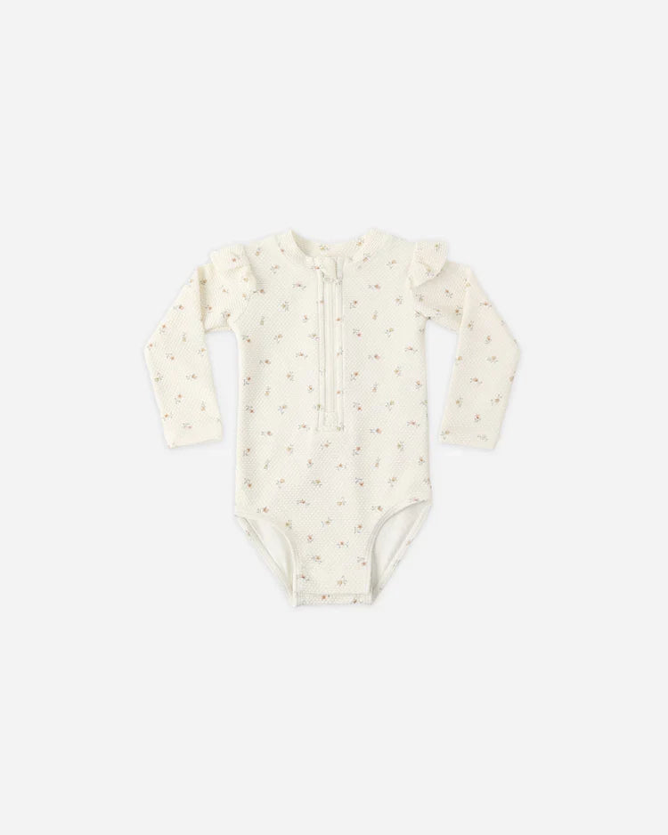 Byron Rashguard One-Piece | Petit Fleur | Quincy Mae