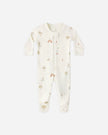 Zip Longsleeve Sleeper Footie | Carnival | Quincy Mae