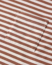 Boxy Pocket Tee + Short Set| Poppy Stripe | Quincy Mae