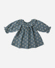 Long Sleeve Isla Dress | Blue Floral | Quincy Mae