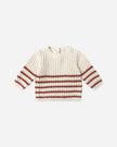 Rex Sweater | Cranberry | Quincy Mae