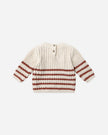Rex Sweater | Cranberry | Quincy Mae