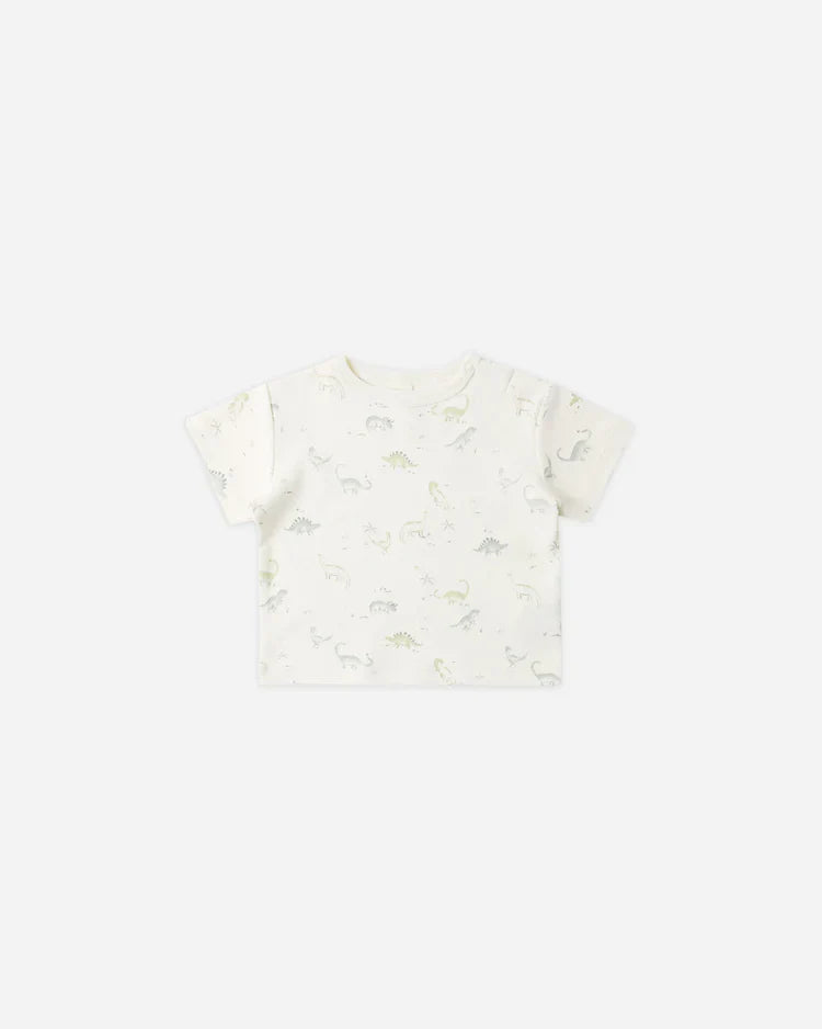 Boxy Tee | Dinosaur | Quincy Mae