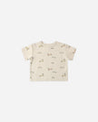 Boxy Tee | Race Car | Quincy Mae