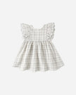 Alina Dress | Blue Plaid | Quincy Mae