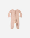 Ruffle Jumpsuit | Melon | Quincy Mae