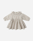 Simone Dress | Blue Plaid | Quincy Mae