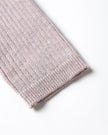 Rib Knit Peplum Top | Lilac | Quincy Mae