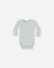 Ribbed Top+ Legging Set | Dusty Blue | Quincy Mae