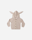 Bunny Knit Sweater | Heathered Latte | Quincy Mae