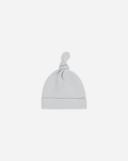 Knotted Baby Hat | Sky | Quincy Mae