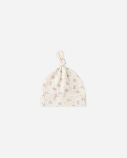Knotted Baby Hat | Flower Field | Quincy Mae