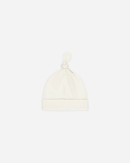 Knotted Baby Hat | Natural | Quincy Mae