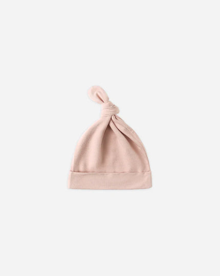 Bamboo Knotted Baby Hat | Rose | Quincy Mae
