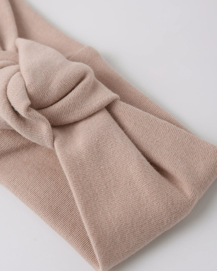 Knotted Headband | Blush | Quincy Mae