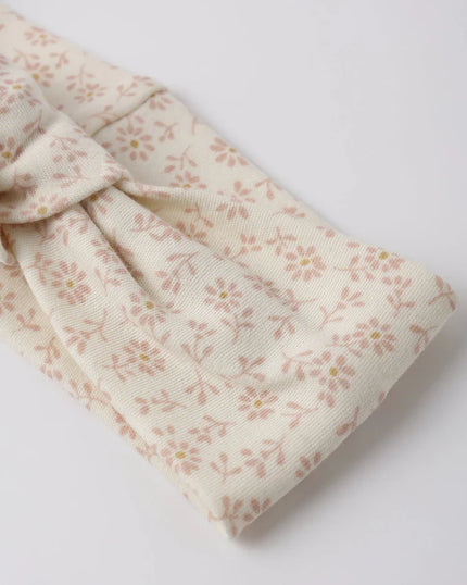 Knotted Headband | Ditsy | Quincy Mae