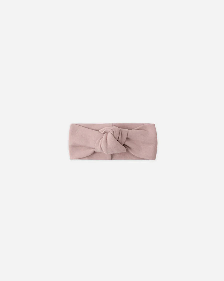 Knotted Headband | Mauve | Quincy Mae