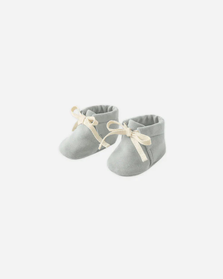 Baby Booties | Steel Blue | Quincy Mae