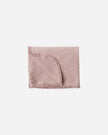 Waffle Baby Blanket | Mauve | Quincy Mae