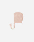 Pointelle Knit Bonnet | Melon | Quincy Mae