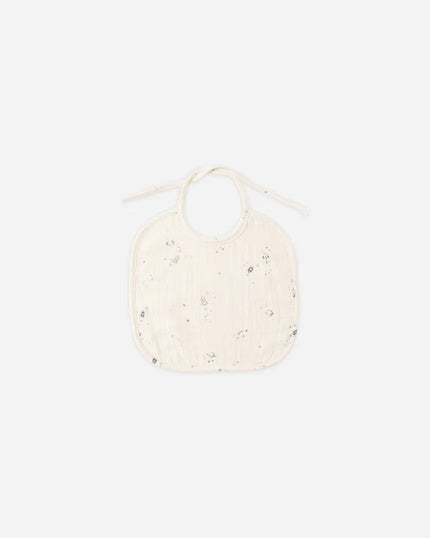 Woven Tie Bib | Space | Quincy Mae