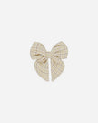 Bow | Yellow Plaid | Quincy Mae
